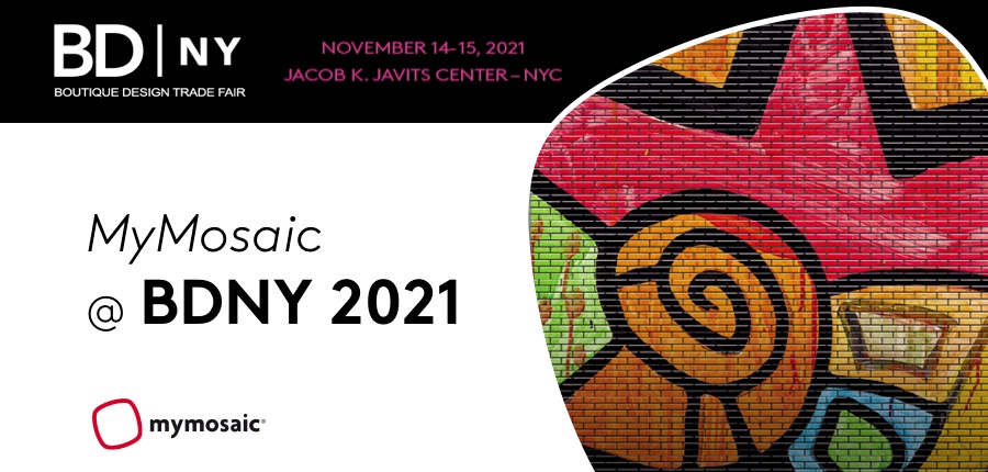 Our photographic mosaic lands at BDNY 2021